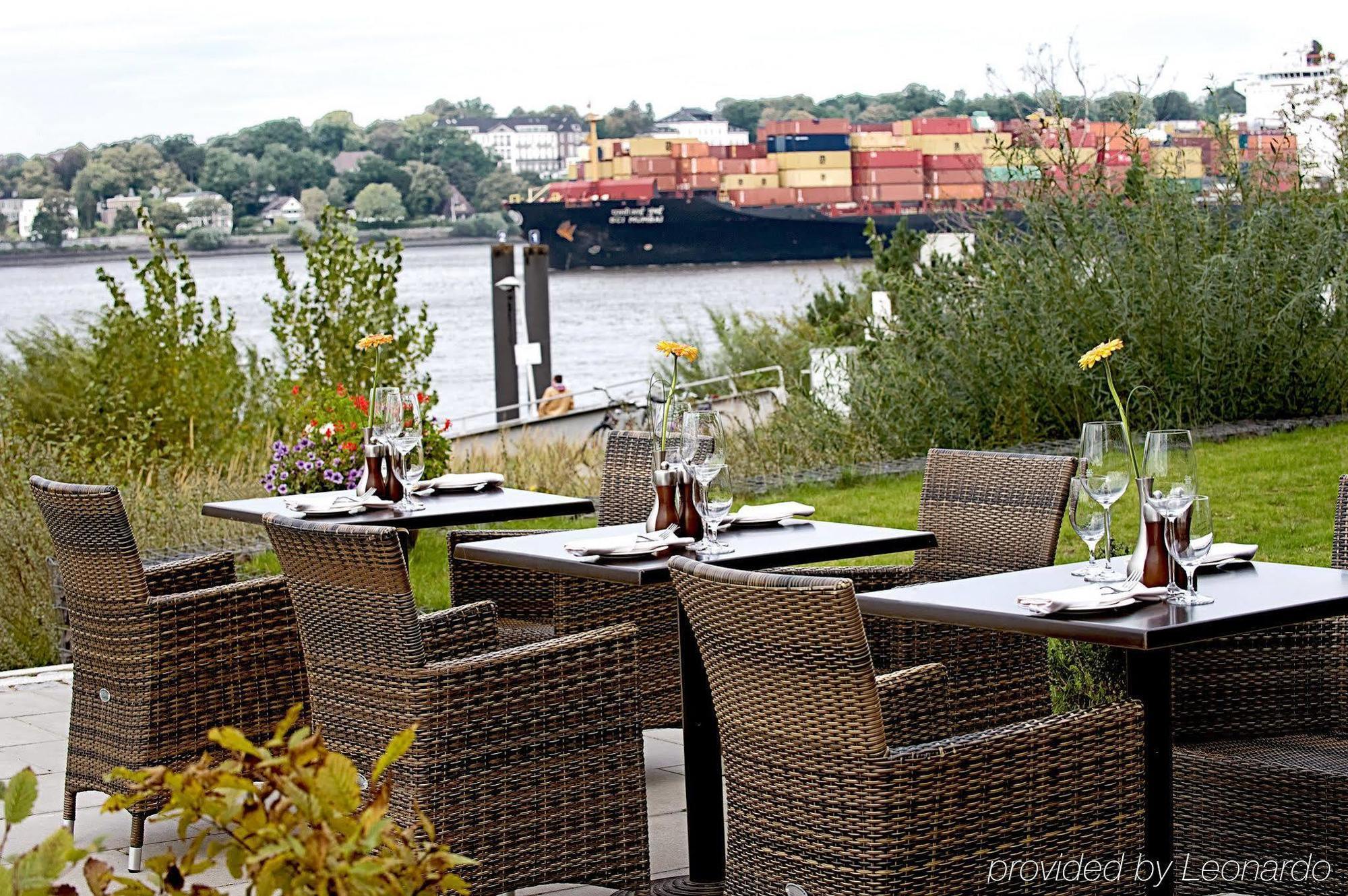 Elaya Hotel Hamburg Finkenwerder Ehemals The Rilano Hotel Hamburg Restoran gambar